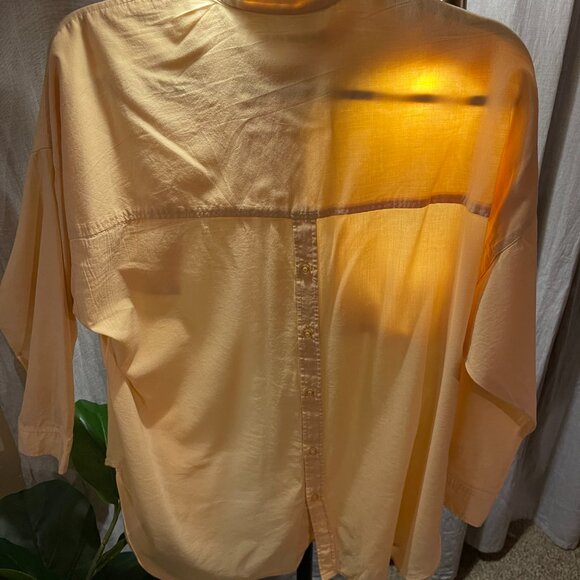 American Holic buttercream button up M Wmn's - Picture 5 of 7